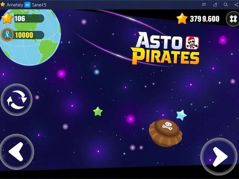 Astro Pirates Space Adventure Gameplay